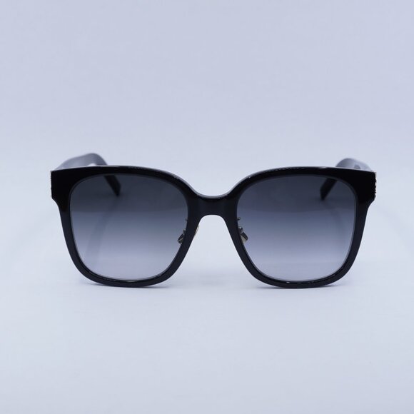 🕶️ New Saint Laurent SLM105/F 002 Sunglasses - Black Frame, Grey Lenses - Picture 3 of 9